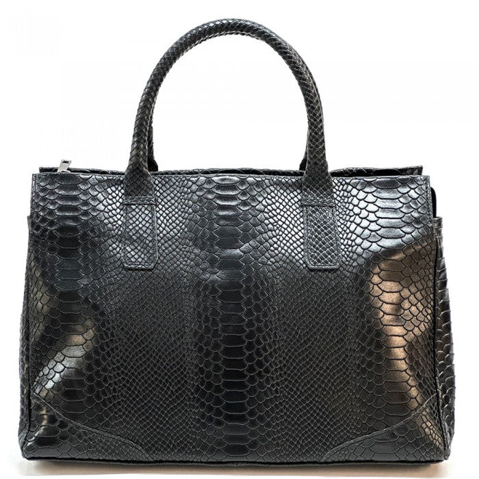 borsa donna in pelle nera