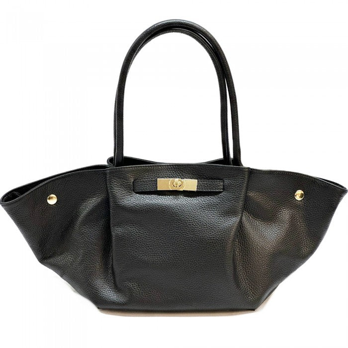 borsa-pelle-italiana nera
