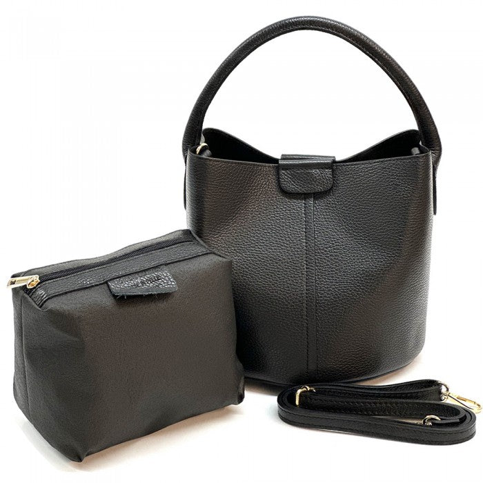 borsa secchiello nero
