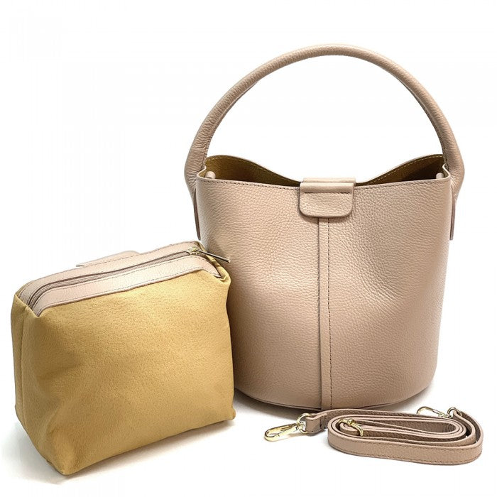 borsa secchiello rosa