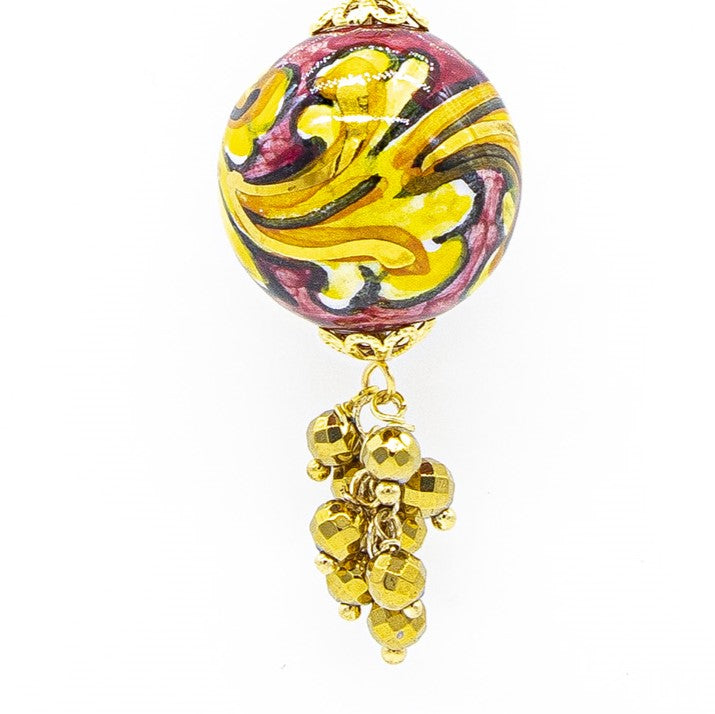 collana cordoncino bordeaux
