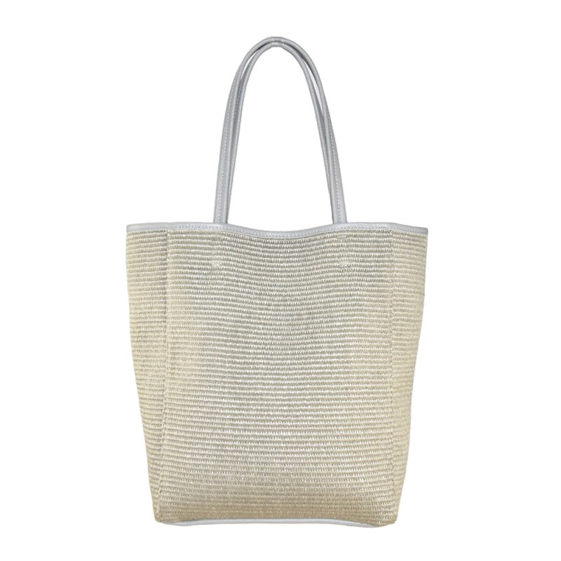 borsa a spalla donna grigia