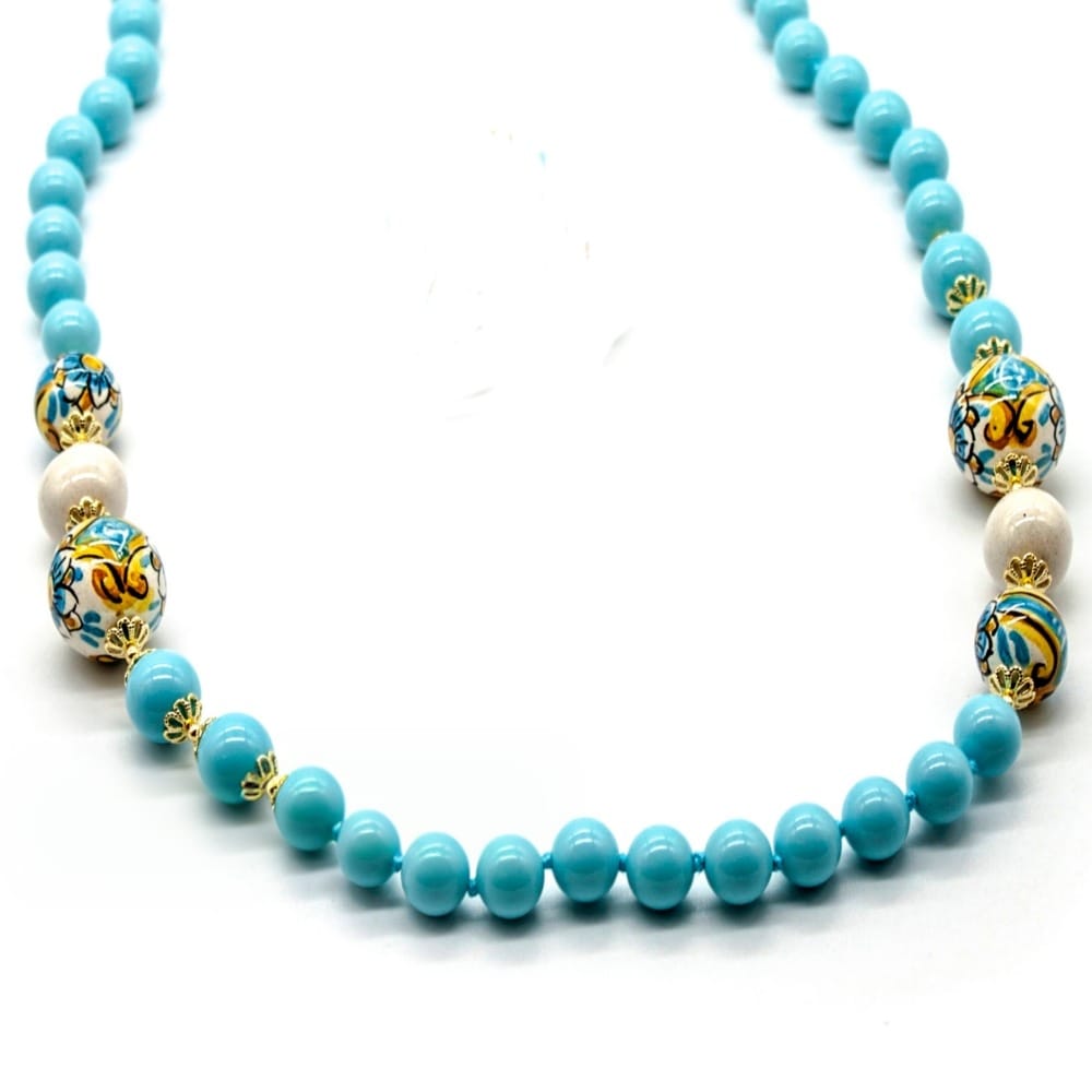collana donna turchese