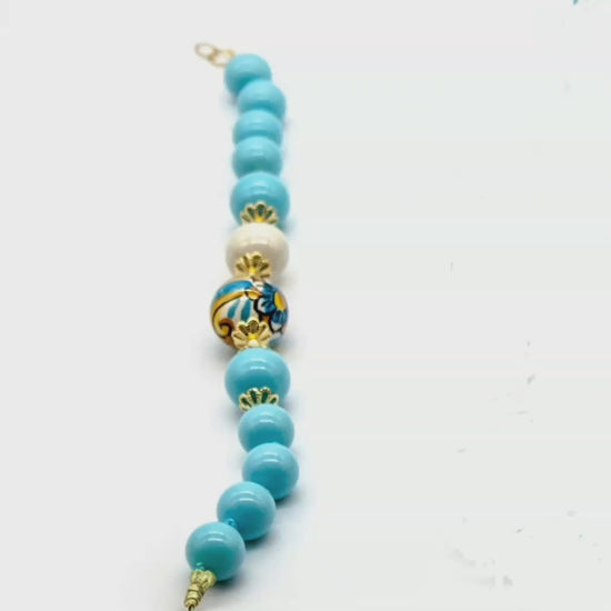 bracciale turchese