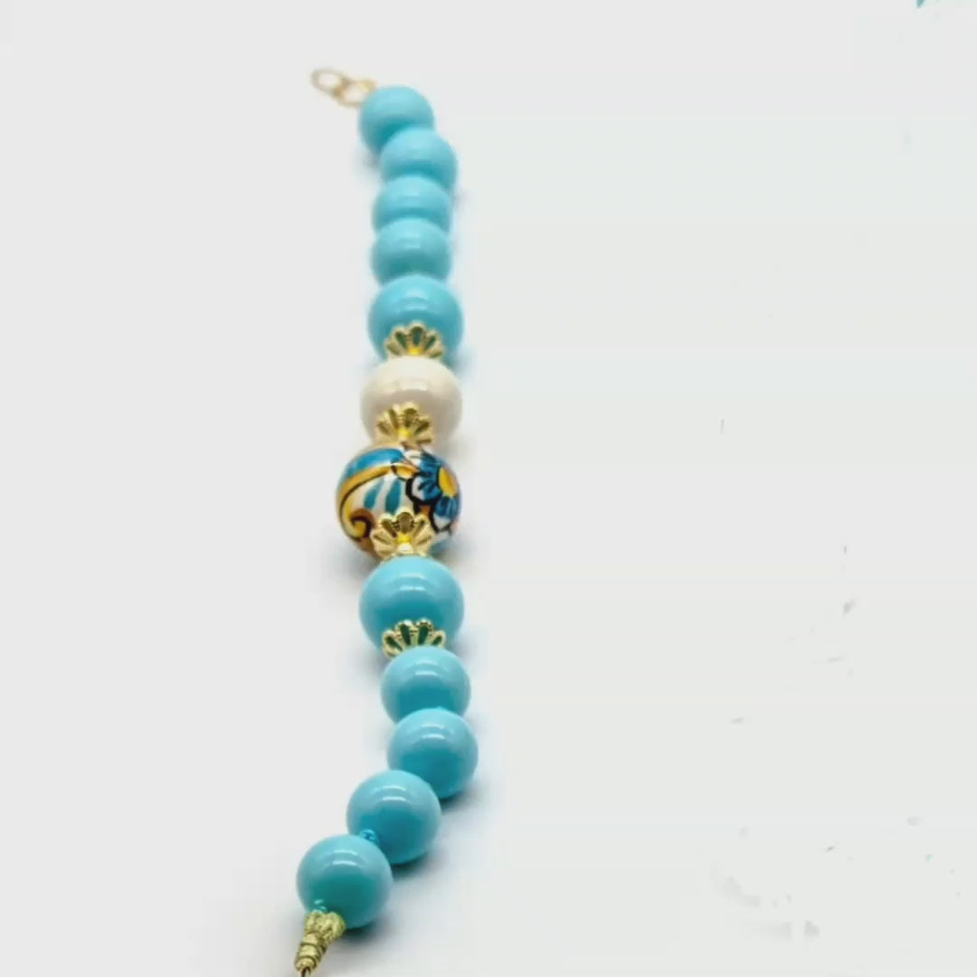 bracciale turchese
